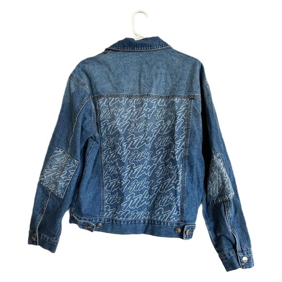 Forever 21 Men Fubu 05 Jean Jacket, Small, Pre-owned - Picture 4 of 6